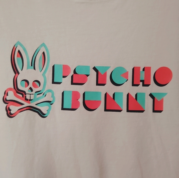 Psycho Bunny Mateo Deco Short Sleeve T-shirt Size 8 (XXL) - Picture 3 of 5